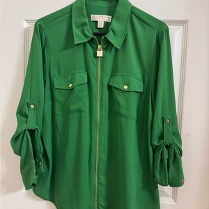 Michael Kors Vibrant Green Shirt